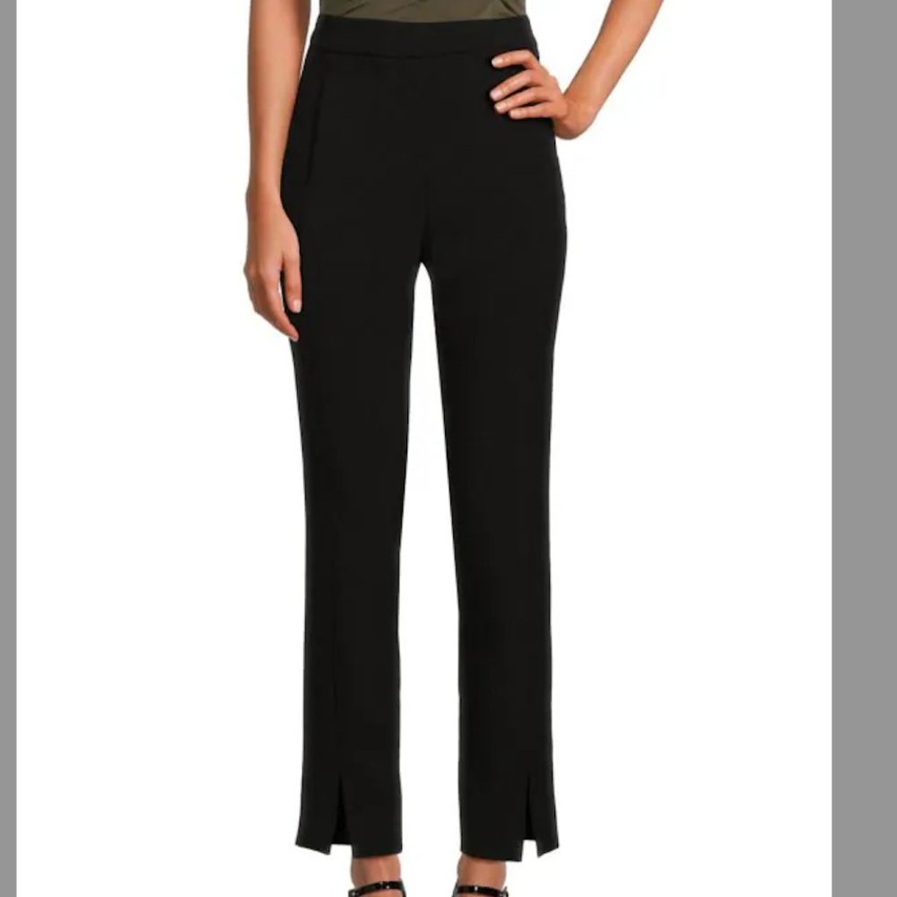Size 10 BCBGMAXAZRIA Split Slim Fit Pants